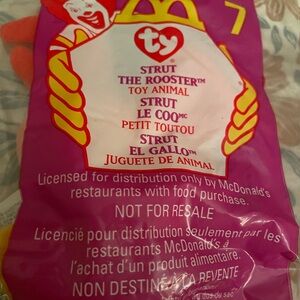 TY beanie baby strut the rooster vintage 1999
